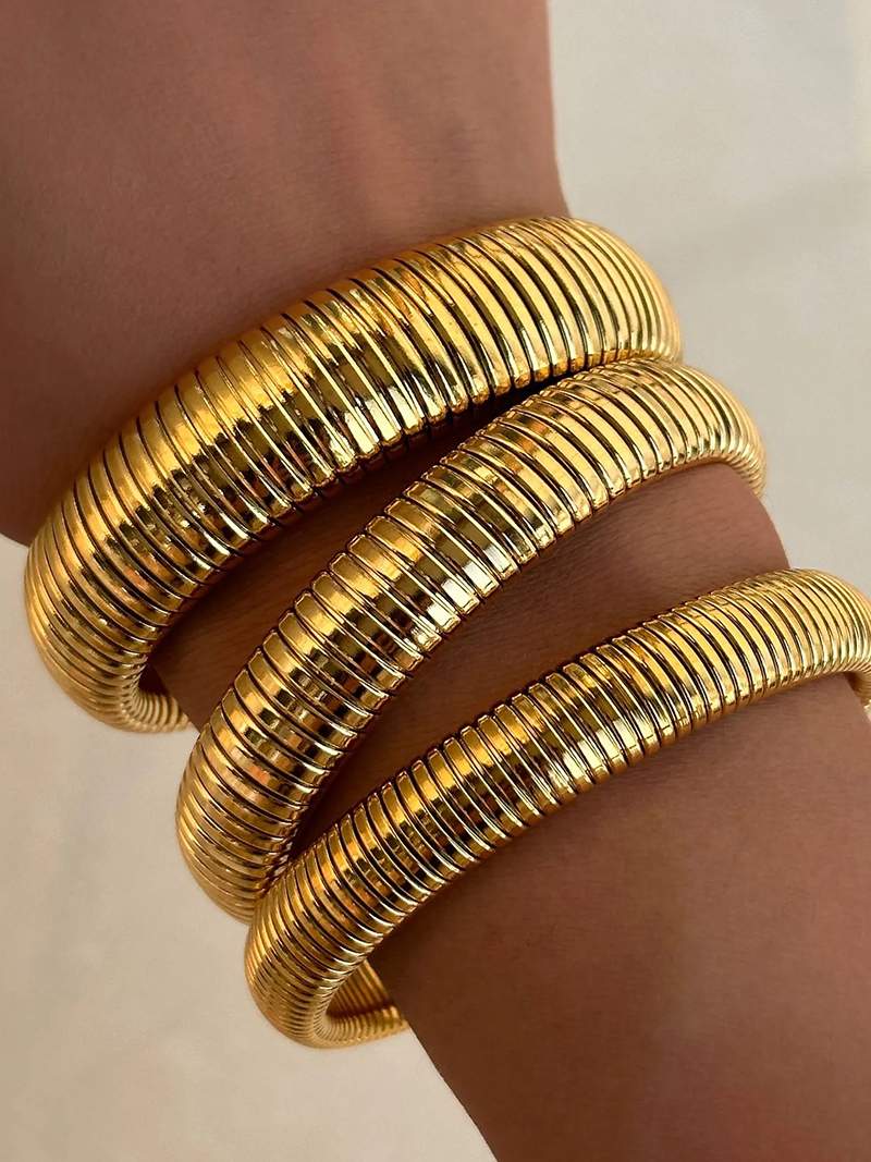 Bracelete canelada