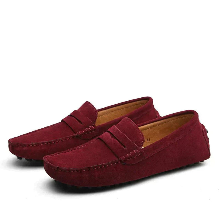 Santiago - Mocassins de Camurça com Estilo Clássico