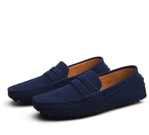 Santiago - Mocassins de Camurça com Estilo Clássico