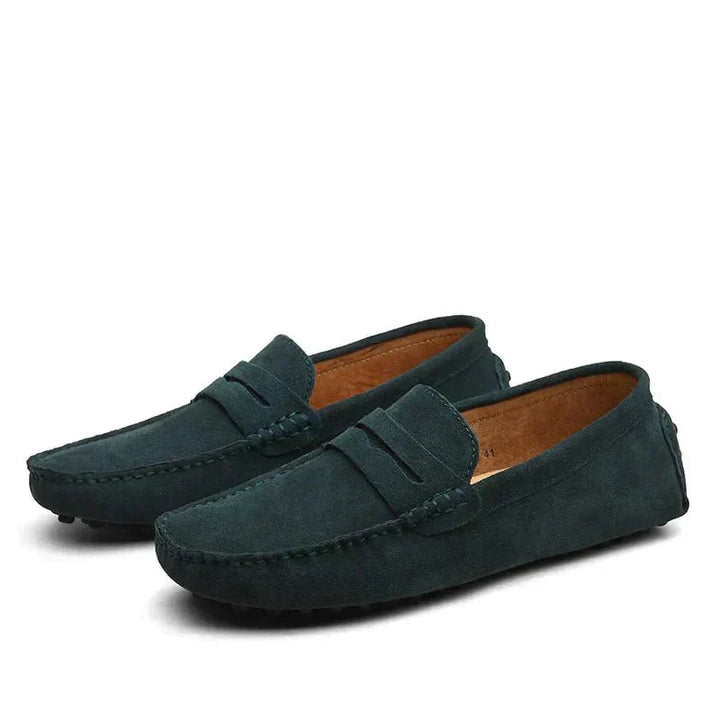 Santiago - Mocassins de Camurça com Estilo Clássico