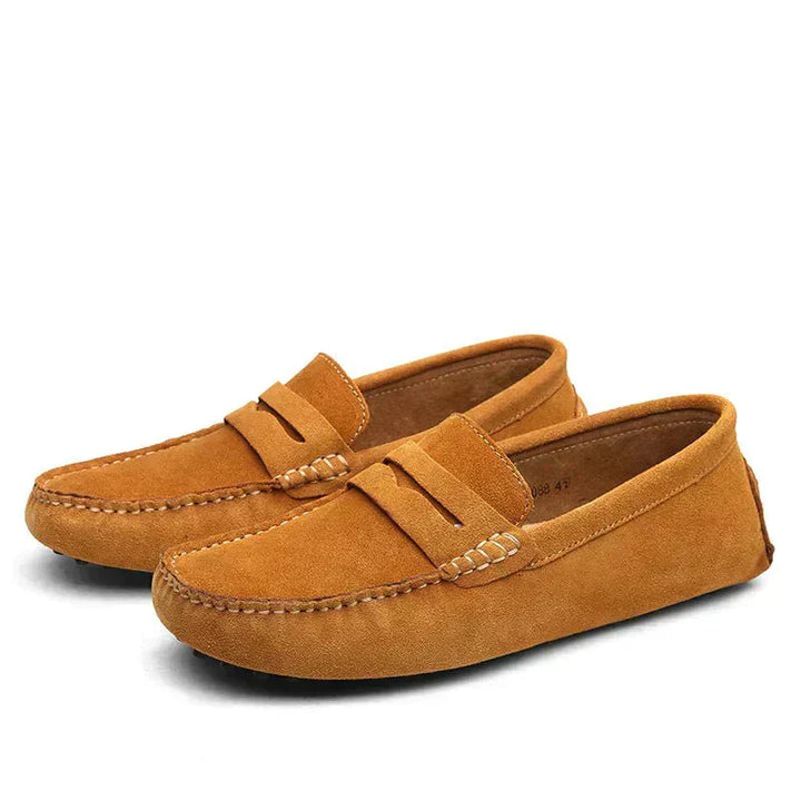 Santiago - Mocassins de Camurça com Estilo Clássico