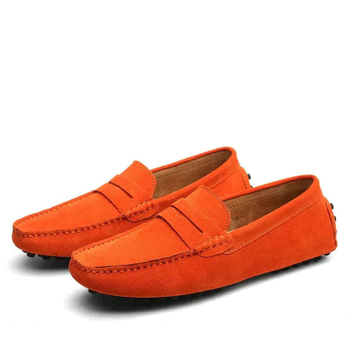 Santiago - Mocassins de Camurça com Estilo Clássico